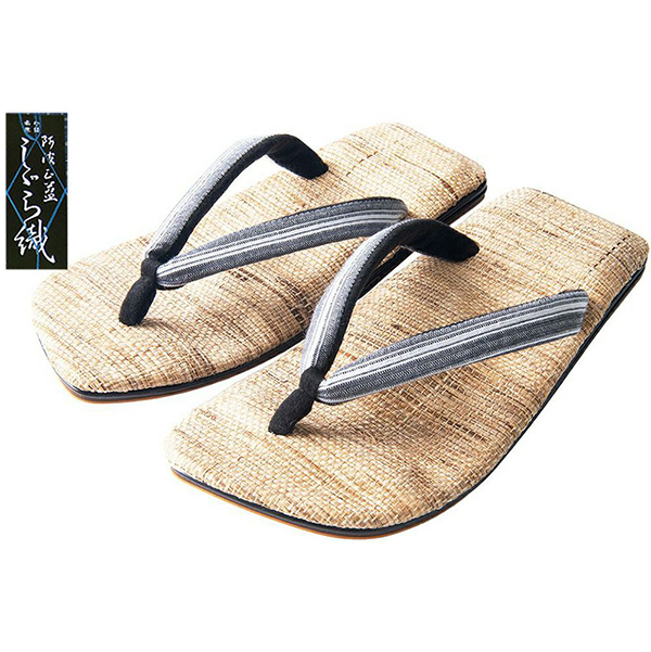 雪駄 太麻 しじら織 【メンズ】｜H3003 