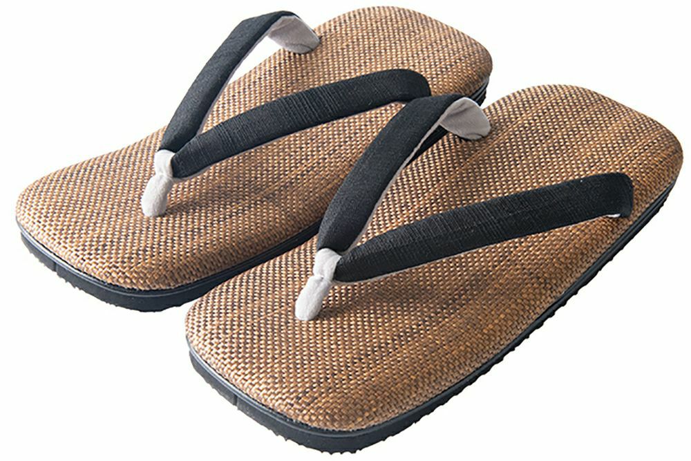 雪駄 黒麻花緒 【メンズ】｜H5500｜黒 | 雪駄の大和工房