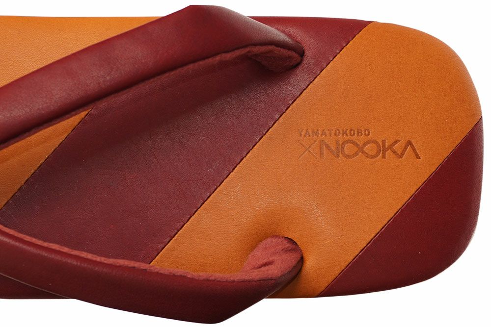YAMATOKOBO × NOOKA【KOBE LEATHER】｜YKN-02｜ワイン | 雪駄の大和工房